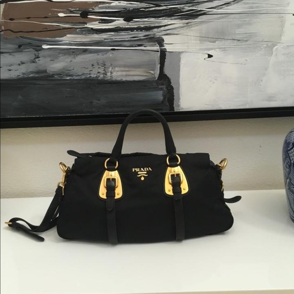 Prada Handbags - Sold LIKE NEW 🤩PRADA Tessuto nylon gold hardware